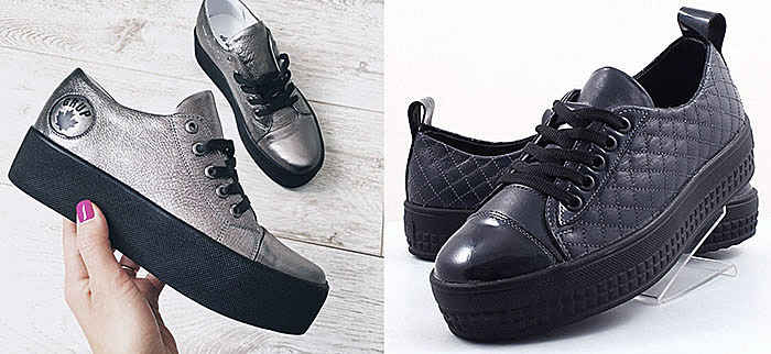 Как называются ботинки на платформе, которые сейчас в моде?